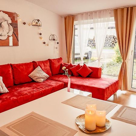 W5 - Urlaubsmagie - Wohnung Mit Grill, Terrasse & Pool Lichtenhain  Exterior photo
