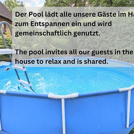 W5 - Urlaubsmagie - Wohnung Mit Grill, Terrasse & Pool Lichtenhain  Exterior photo