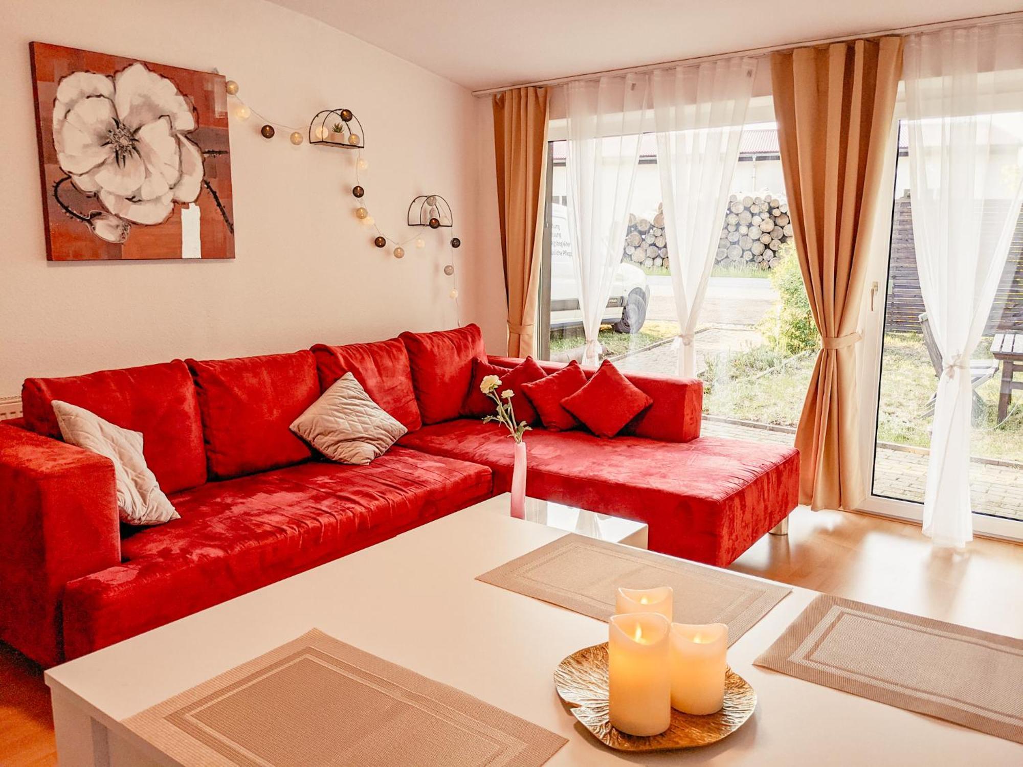 W5 - Urlaubsmagie - Wohnung Mit Grill, Terrasse & Pool Lichtenhain  Exterior photo
